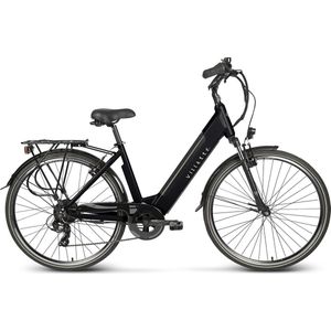 Villette - L' Amant Eco Bg - Elektrische Damesfiets - Zwart - Aluminium Frame