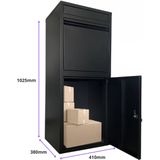 ParcelXL® - Pakketbrievenbus - Pakketbox - Vrijstaand - Brievenbus Hangend - XXL - Post & Pakketten