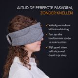Slowwave - Premium Bluetooth Slaapmasker - Grijs - 100% Verduisterend - Inclusief Timer-functie