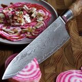 Damastmessen - Staal - 20 cm