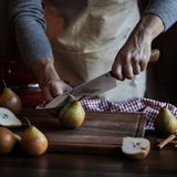 Damastmessen - Staal - 20 cm