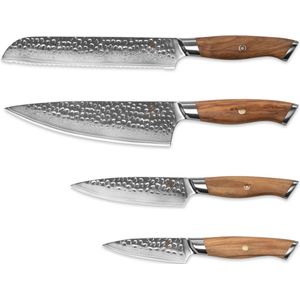 Messenset - Staal - 5 Stuks