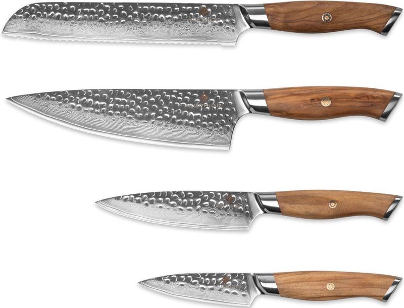 Messenset - Staal - 5 Stuks