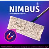 NIMBUS Magic Floorwipes Refill XXL (60x) - Droge Vloerdoekjes 46cm x 27cm - Geschikt voor Swiffer