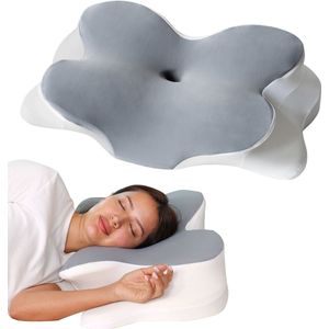Ergonomisch Hoofdkussen - Memory Foam - Voor Rug-, Buik- en Zijslapers - Zacht
