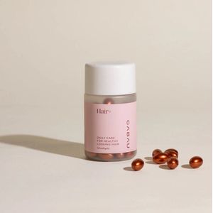 Cabau - Hair Softgels - 117 Stuks - Voedingssupplement - Bevat Biotine en Selenium