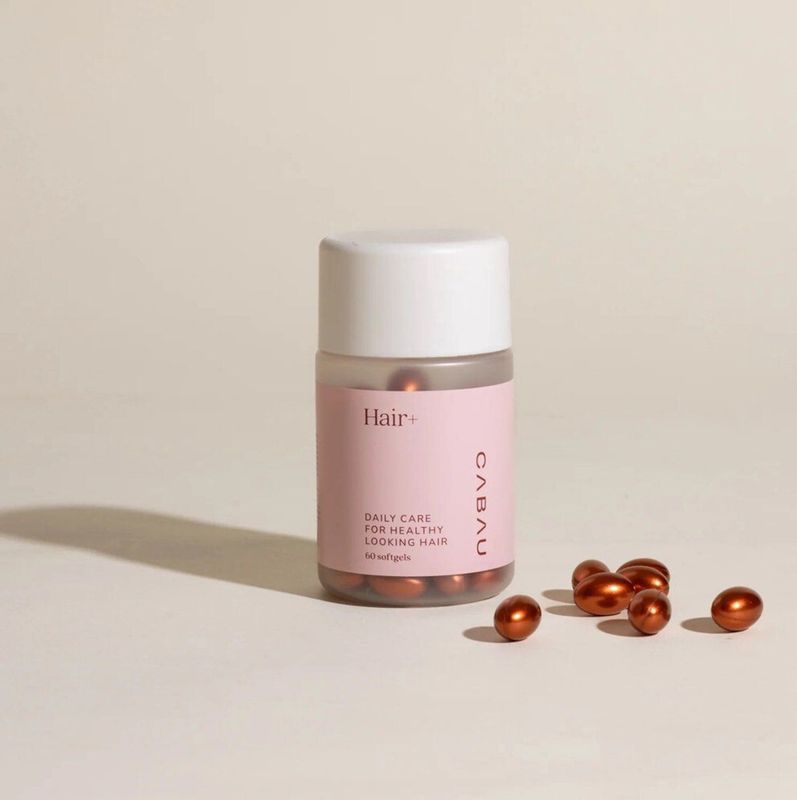 Cabau - Hair Softgels - 117 Stuks - Voedingssupplement - Bevat Biotine en Selenium