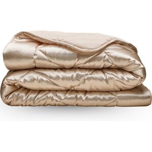 Zelesta - Beautybed - Champagne Dreams - Wasbaar Dekbed - Luxe Satijnstof