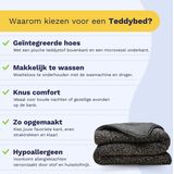 Dekbedovertrek - Blauw - Katoen - Eenpersoons