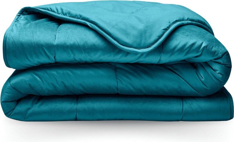 Zelesta - Velvet Dekbed - 2-in-1 - Petrol - Hypoallergeen