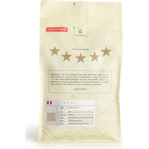 Peru Selva Central: 1KG Ambachtelijk Gebrande Single Origin Specialty Koffiebonen