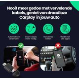 Siltcon - 2-in-1 Carplay Dongle - Zwart - USB - USB-C