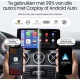 Siltcon - 2-in-1 Dongle - Geschikt voor Draadloos Carplay en Android Auto - USB-A en USB-C - Ultra Compact