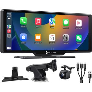 Siltcon - Geschikt voor CarPlay Scherm - 10.26 Inch - Navigatiesysteem Auto - Universeel - Touchscreen