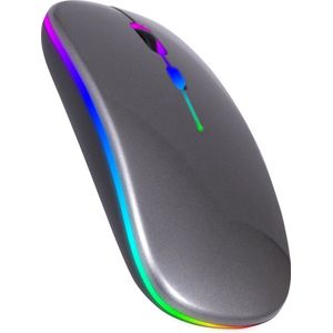 Draadloze Muis - Computermuis - Bluetoothmuis Stil - Neon Kleuren - Gamemuis setup - Stille Knoppen