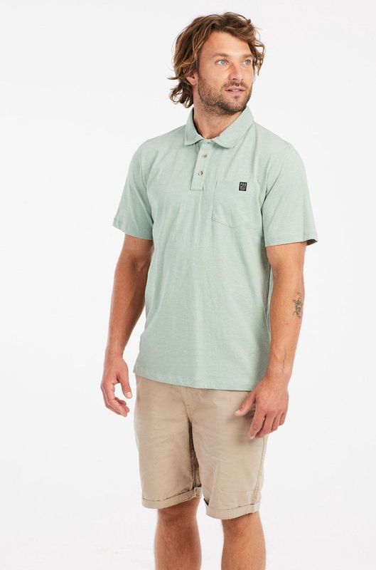 Protest - Prtcharles - Polo - Sea Foam Green - 100% Katoen