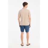 Protest - Prtnico - Polo - Bamboo Beige - 100% Katoen - Regular Fit