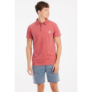Protest - Prtnico - Polo - Brick Red - Regular Fit - Korte Mouwen