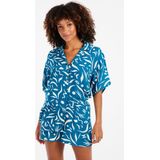 Protest - Prtalicia - Blouse - Surfing Blue - 100% Katoen - Relaxte Pasvorm