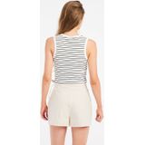 Protest - PRTAnisa - Top Dames - Seashelloffwhite - Mouwloos - Ronde Hals