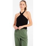 Protest - Prtalena - Haltertop - True Black - 95% Rayon, 5% Elastaan