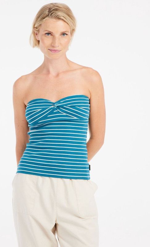 Protest - Prtcoast Tube - Bandeau Top - Surfing Blue