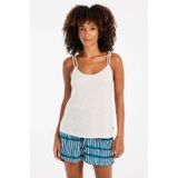 Protest - Dames Spaghetti Top - Ronde Hals - Polyester Viscose