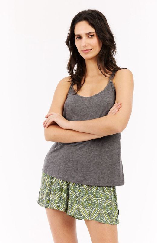 Protest - Prtkaes - Top - Anthra Grey - 65% Polyester 35% Viscose