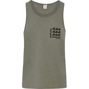 Protest - Prtdany - Singlet - Soil Grey - 100% Katoen - Ademend