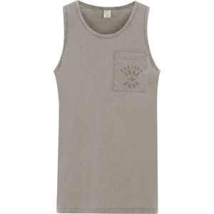 Protest - Prtzach - Singlet - Soil Grey - 100% Katoen - Normale Pasvorm
