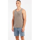 Protest - Prtzach - Singlet - Soil Grey - 100% Katoen - Normale Pasvorm