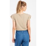Protest - Prtkayla - T-Shirt - Bamboo Beige - 60% Katoen, 40% Polyester