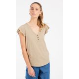 Protest - Prtkayla - T-Shirt - Bamboo Beige - 60% Katoen, 40% Polyester