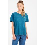 Protest - Prtalpha - T-shirt - Surfing Blue - 100% Katoen - Relaxte Pasvorm