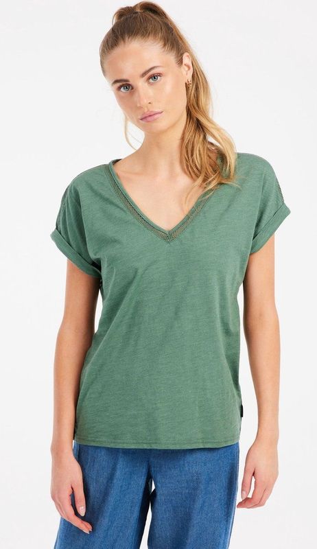 Protest - Prtmondaysi - T-shirt - Veggie Green - 60% Katoen, 40% Polyester