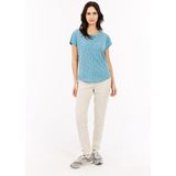 Protest - PRTAubreys - T-Shirt - Dames - Groen - Katoen-Polyester Mix