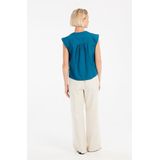 Protest - Prtjana - T-Shirt - Surfing Blue - 100% Katoen, Ademend, Lichtgewicht