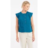 Protest - Prtjana - T-Shirt - Surfing Blue - 100% Katoen, Ademend, Lichtgewicht