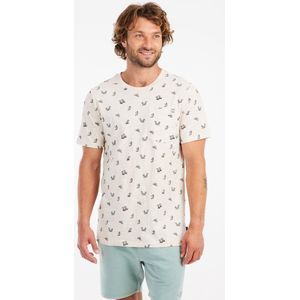 Protest - Prtelston - T-shirt - Offwhite - Regular Fit - 100% Katoen