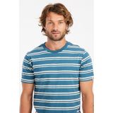 Protest - Prtguino - T-shirt - Raku Blue - 100% Katoen - Normale Pasvorm