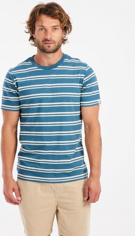 Protest - Prtguino - T-shirt - Raku Blue - 100% Katoen - Normale Pasvorm