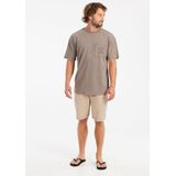 Protest - Prtfarrel - T-Shirt - Soil Grey - 100% Katoen - Losse Pasvorm