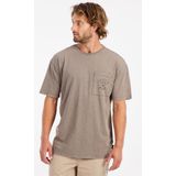 Protest - Prtfarrel - T-Shirt - Soil Grey - 100% Katoen - Losse Pasvorm