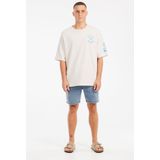 Protest - Prtaval - T-Shirt - Kit Offwhite - 100% Katoen - Ademend