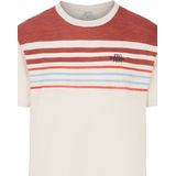 Protest - Prthowlen - T-Shirt - Brick Red - 100% Katoen - Ademend - Normale Pasvorm