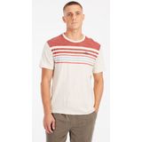 Protest - Prthowlen - T-Shirt - Brick Red - 100% Katoen - Ademend - Normale Pasvorm