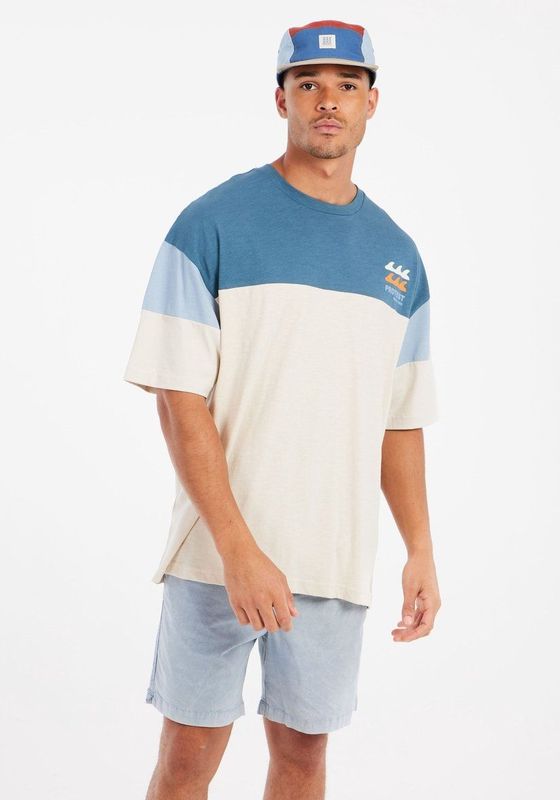 Protest - Prtduel - T-Shirt - Raku Blue - 100% Katoen