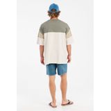 Protest - Prtfarrel - T-shirt - Soil Grey - 100% Katoen - Losse Pasvorm