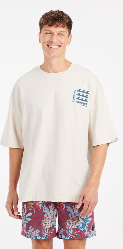 Protest - Prtcode - T-shirt - Kit Offwhite - 100% Katoen - Ademend