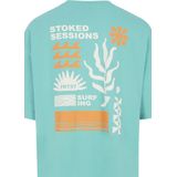 Protest - Prtcode - T-shirt - Wave Green - 100% Katoen - Ademend